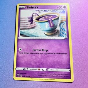 sinistea - 082/189 (common) — pokemon: darkness ablaze